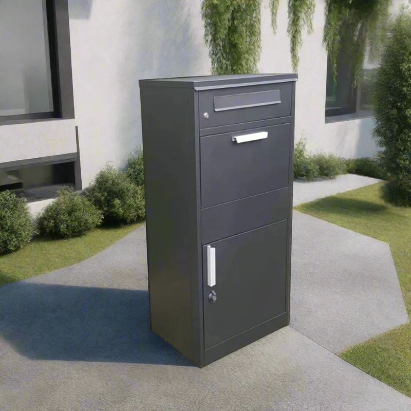 Premium Paketbox mit Briefkasten – sicherer Paketkasten & Briefempfang in einem