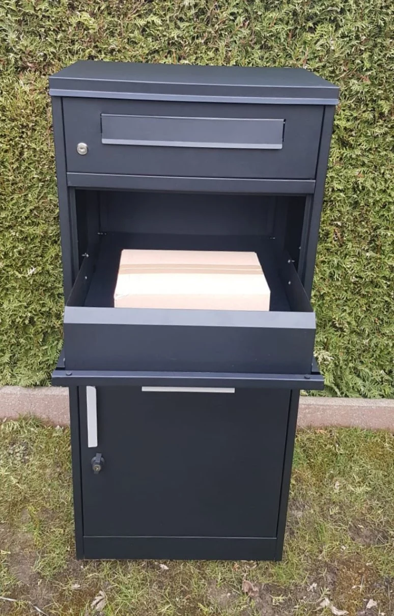 Premium Paketbox mit Briefkasten – sicherer Paketkasten & Briefempfang in einem