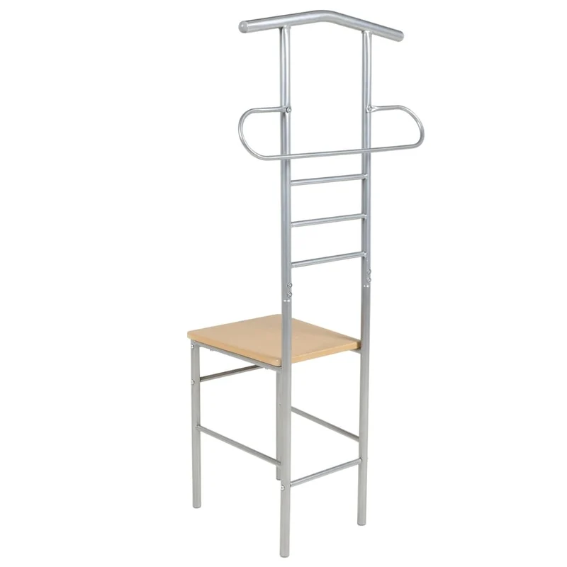 vidaXL - Herrendiener Stühle, 52 x 40 x 120 cm, Metall
