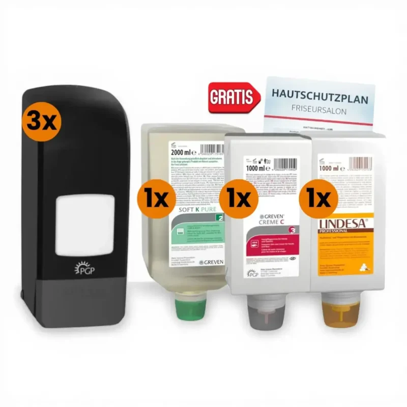 Hautschutzpaket für Friseure & Barber