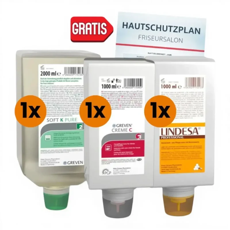 Hautschutzpaket für Friseure & Barber
