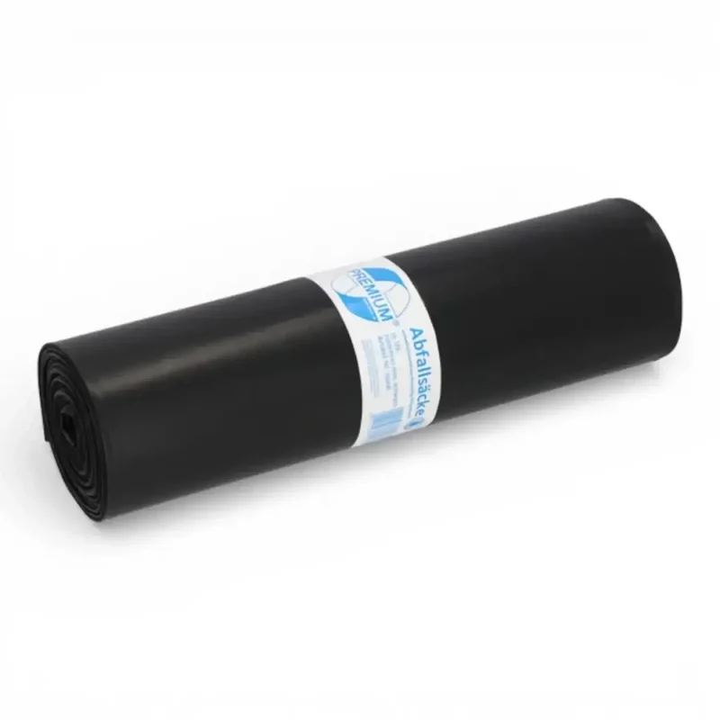 DEISS Premium Müllsäcke 120 Liter Schwarz 15006