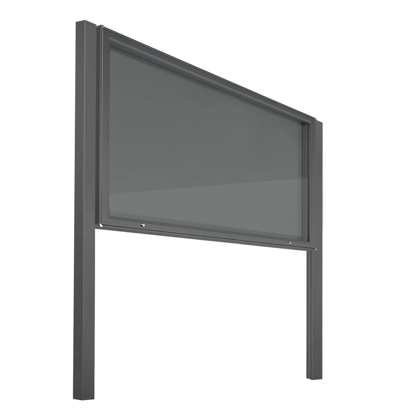 Schaukasten Modell A, 18 x A4 schwarz