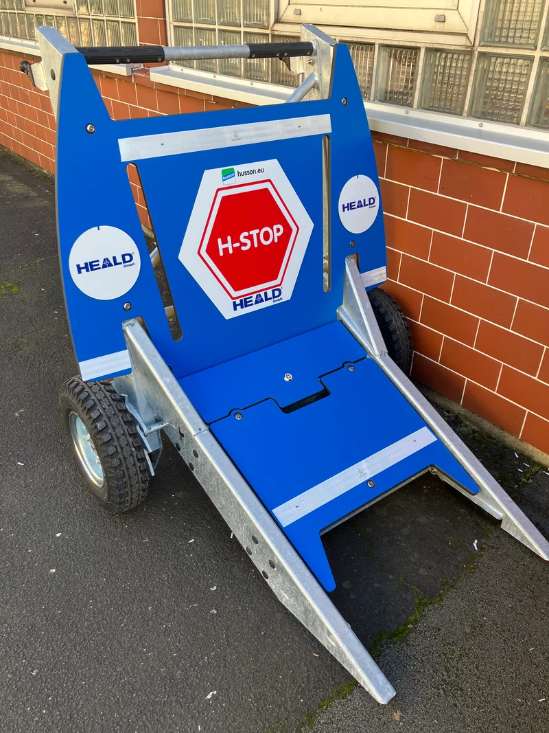 Mobile Sicherheitssperre H-Stop