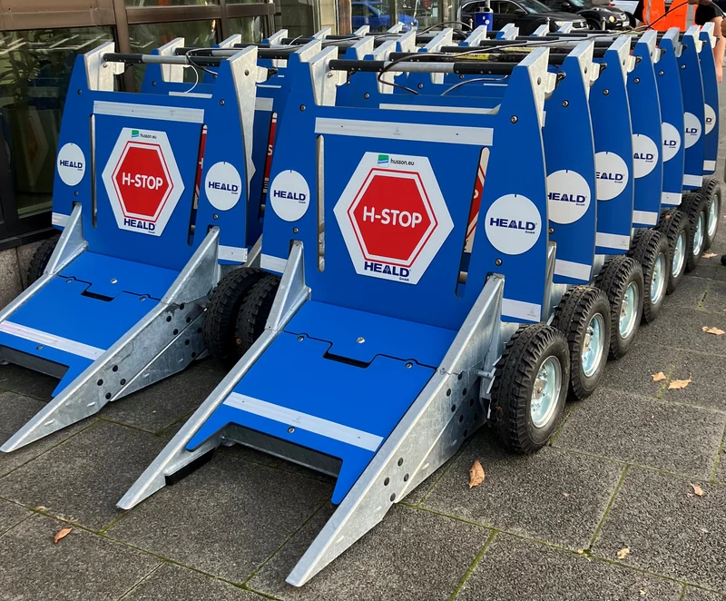 Mobile Sicherheitssperre H-Stop
