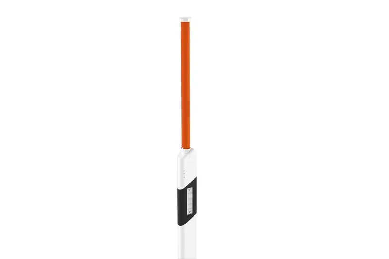 Leitpfosten LP611, 3 mm, mit Rohrkern 750 mm, mit Bohrung für Schneeleitstab Ø50mm, Reflektoren: Kunststoff - genietet - weiß – VPE 1 St.