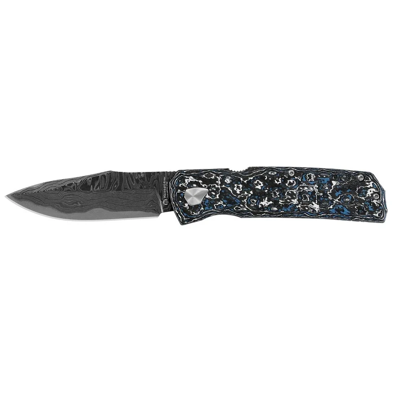 Maserin Power 502 – Limitiertes Gentleman-Klappmesser aus Magnacore-Damaststahl mit Fatcarbon®-Griff