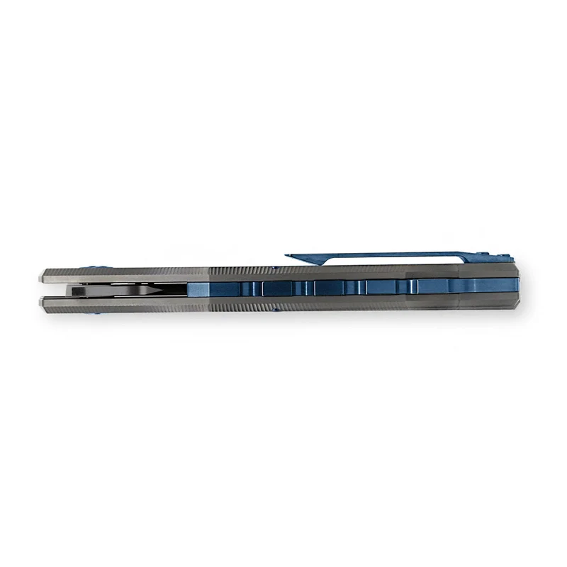 Maserin ENERGY - Elegantes Klappmesser aus Titan, Knife Collaboration of the Year-Preis auf der Blade Show 2021 gewonnen hat, Klappmesser, D2, Titan