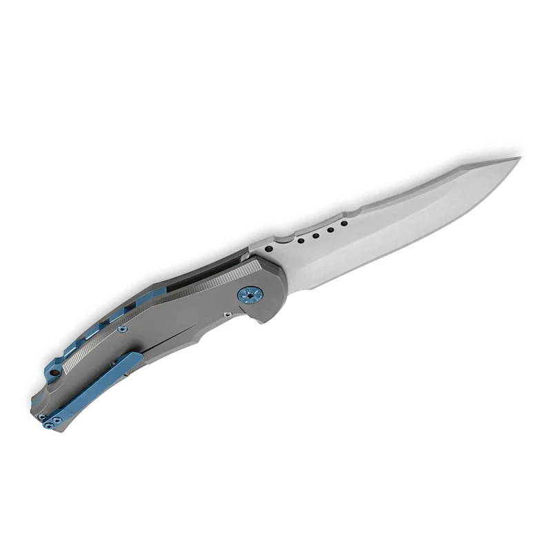 Maserin ENERGY - Elegantes Klappmesser aus Titan, Knife Collaboration of the Year-Preis auf der Blade Show 2021 gewonnen hat, Klappmesser, D2, Titan