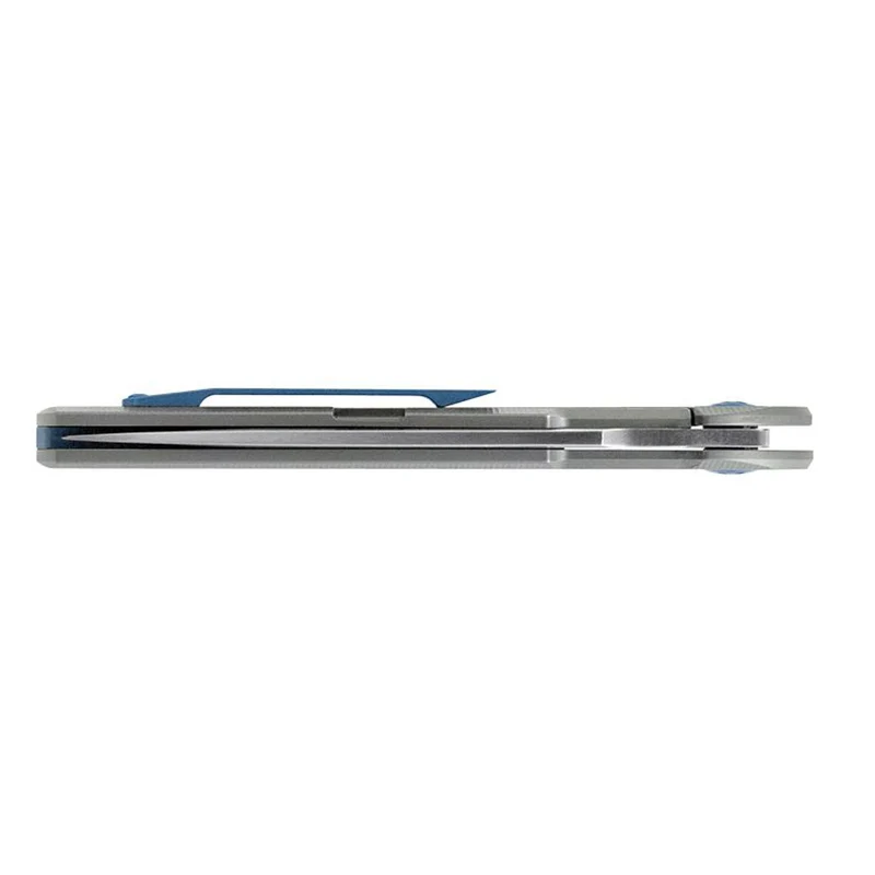Maserin SOLAR – Gentleman-Klappmesser mit D2-Klinge, Titangriff, Flipper, Kugellager und Frame-Lock, Made in Italy