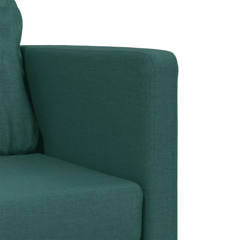 vidaXL - Bodensofa, Bodencouch, Bodensofa mit Schlaffunktion, 112 x60x55cm (112x174x55cm), Tragfähigkeit (pro Sitz) 110 kg, Stoff, Dunkelgrün