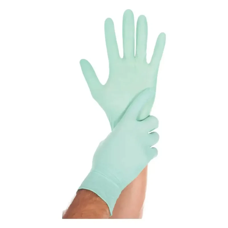 Hygostar "Safe Light" Nitril-Handschuhe Mintgrün 100 Stück