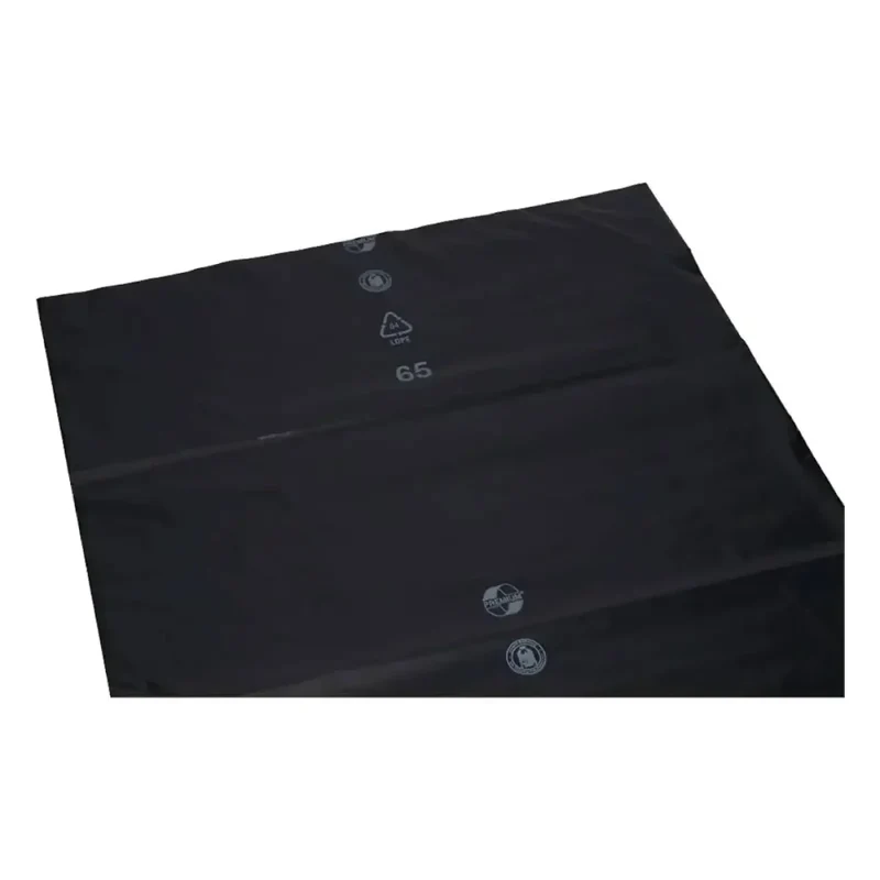 DEISS Müllsäcke LDPE 120 Liter Schwarz Typ 100 250 Stück 15301