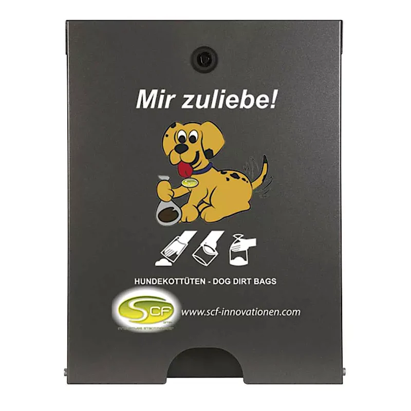 Säulenmontage Set für Hundekotbeutelspender Flexi