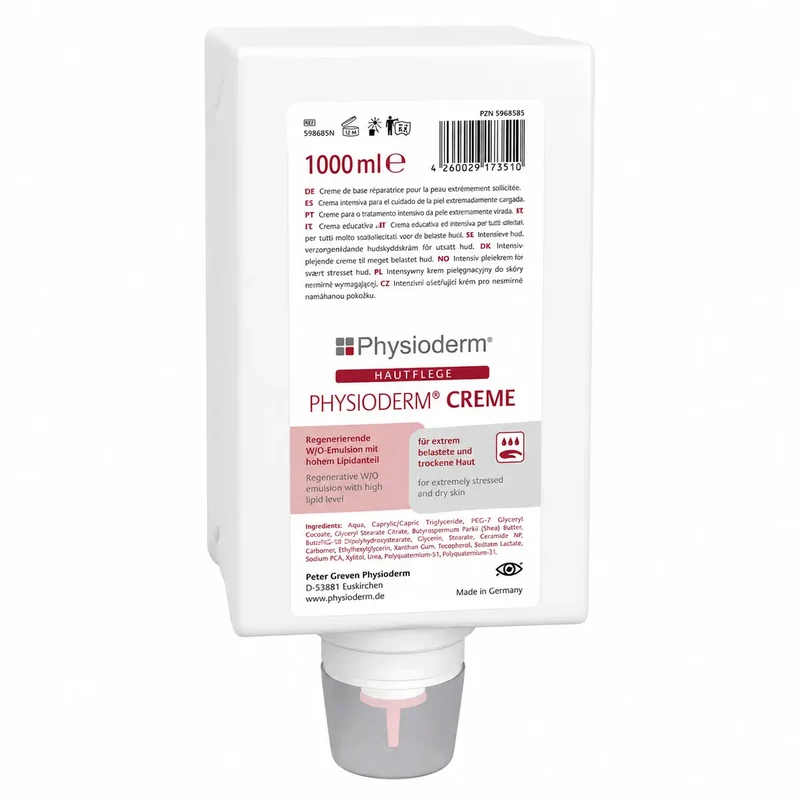 Physioderm® Creme Hautpflegecreme für Hände & Gesicht