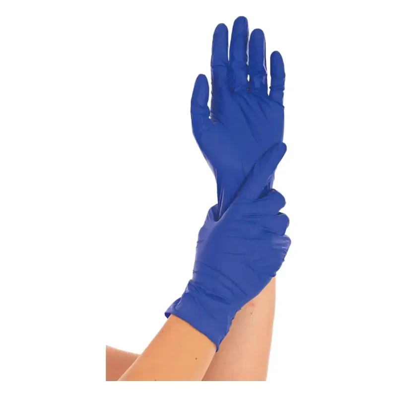 Hygostar "Safe Light" Nitril-Handschuhe Dunkelblau 100 Stück
