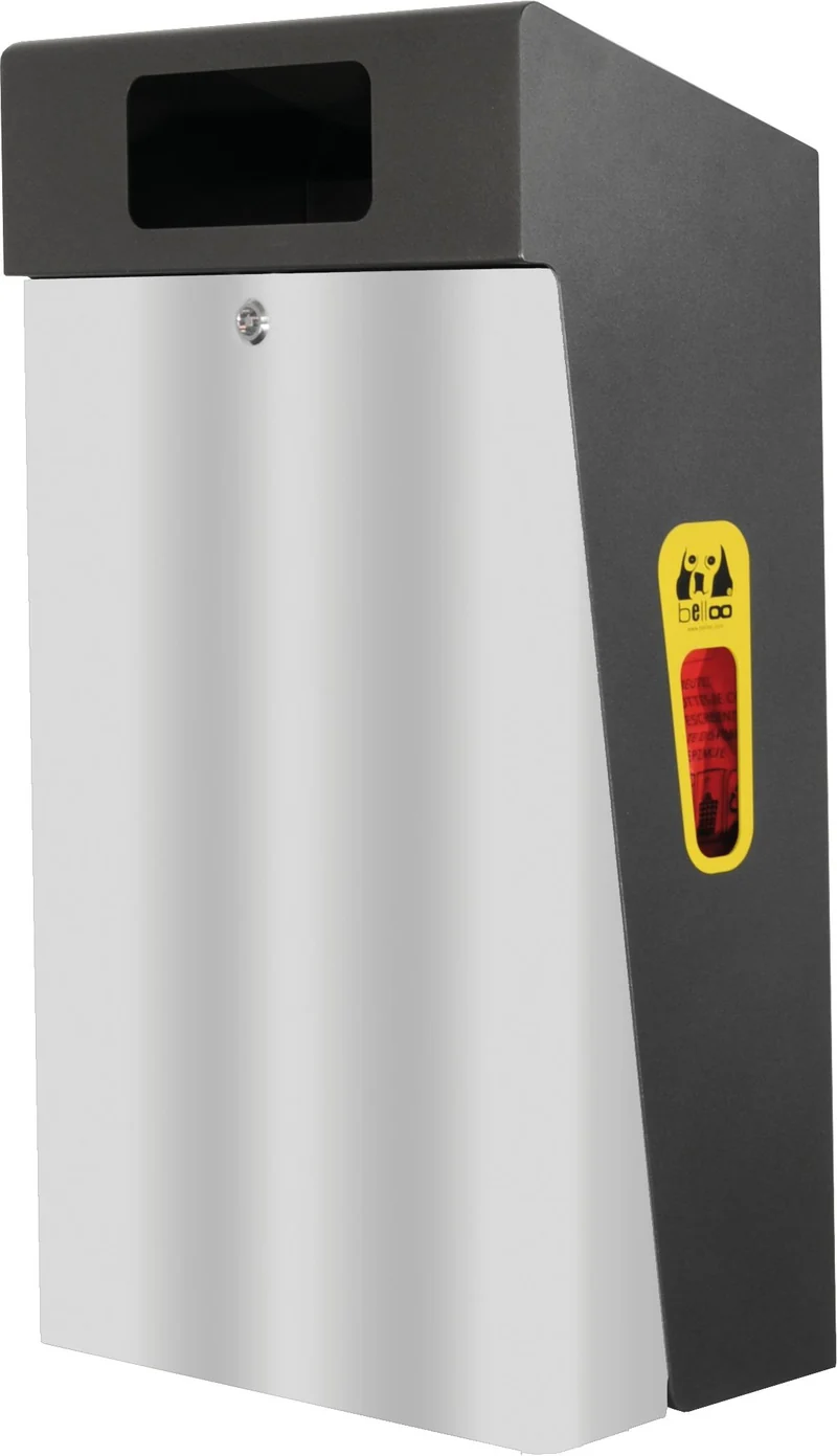Hundetoilette belloo combi sevi 60 Inox karodesign / anthrazit