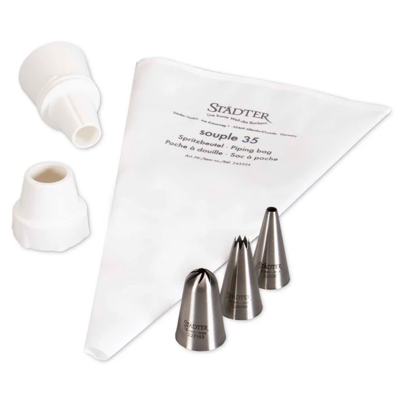 Dekorations-Set Tortenzauber Set, 5-teilig Edelstahl-Kunststoff
