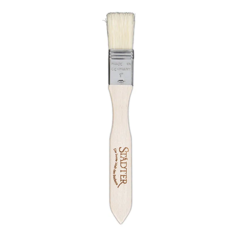 Backpinsel 2,5 cm Natur Naturborste