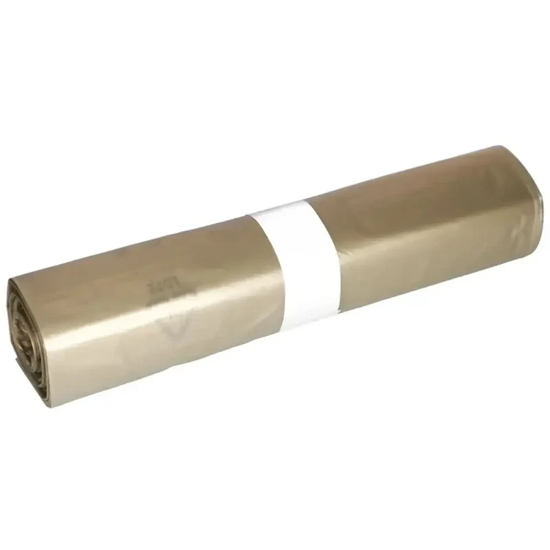 DEISS Standard Müllsäcke LDPE 120 Liter Transparent Blauer Engel 29015