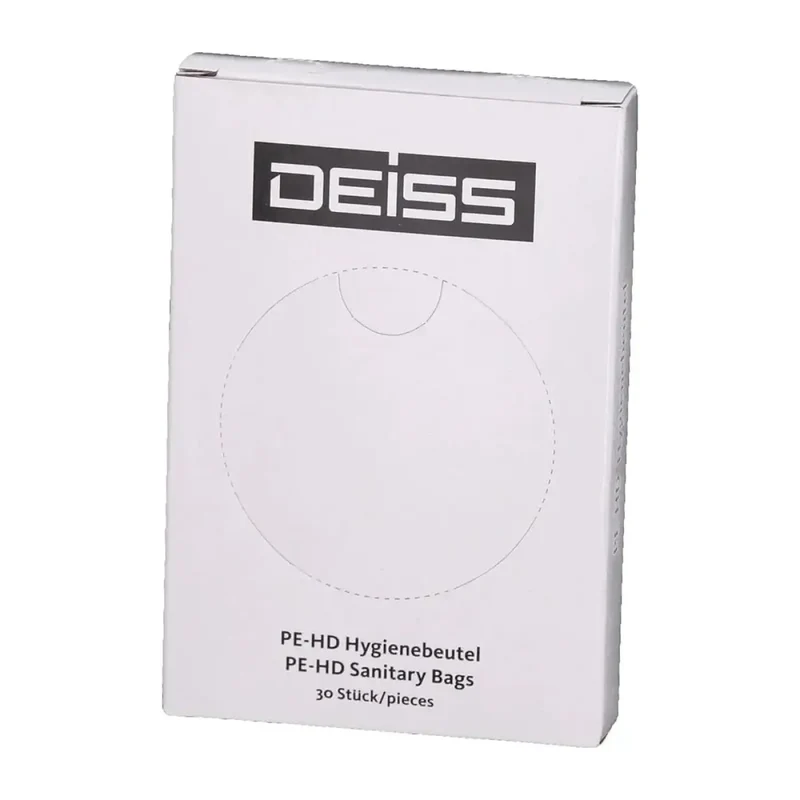 DEISS Universal Hygienebeutel HDPE in Spenderbox Weiß 56941