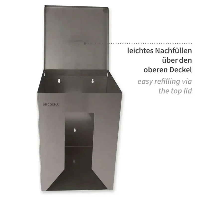 HygoStar Spender für Overalls & Kittel Edelstahl