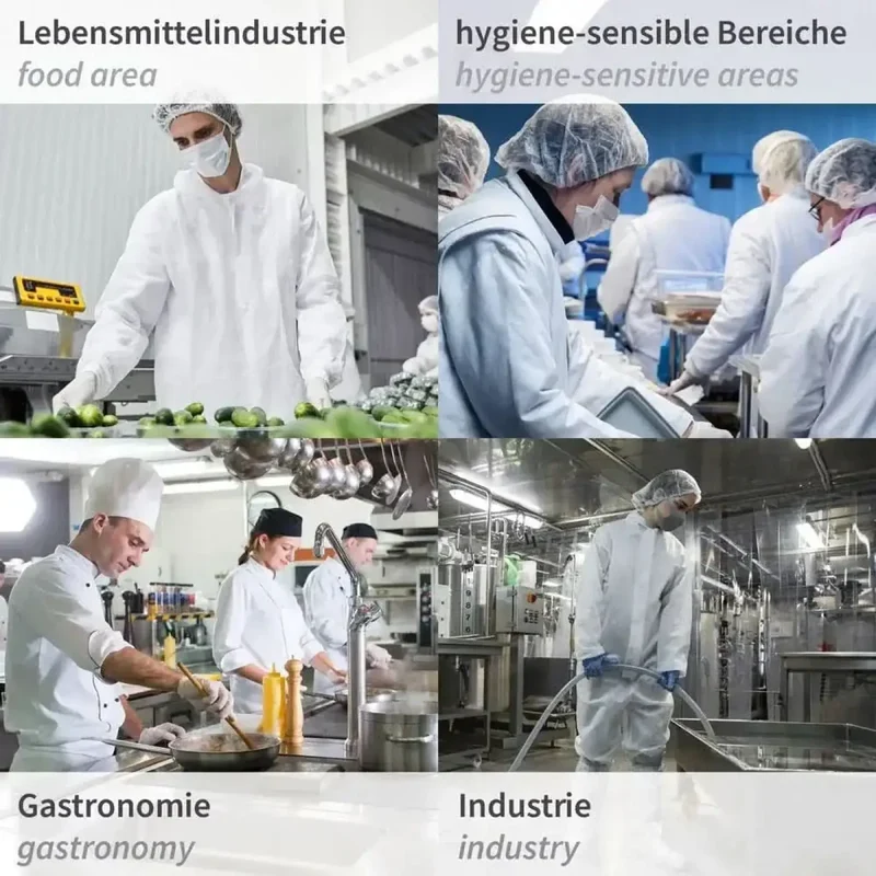 HygoStar Spender für Overalls & Kittel Edelstahl