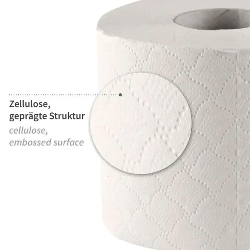 HygoClean Toilettenpapier 3-lagig Kleinrolle 72 Rollen 250 Blatt