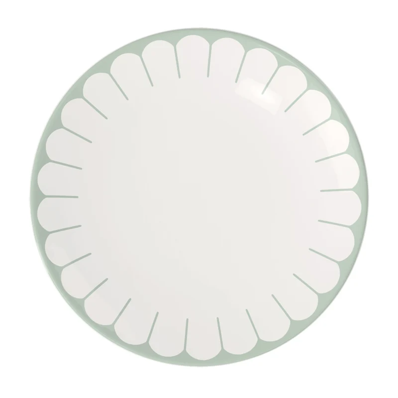 Speiseteller Fleur, Grün 26,6cm