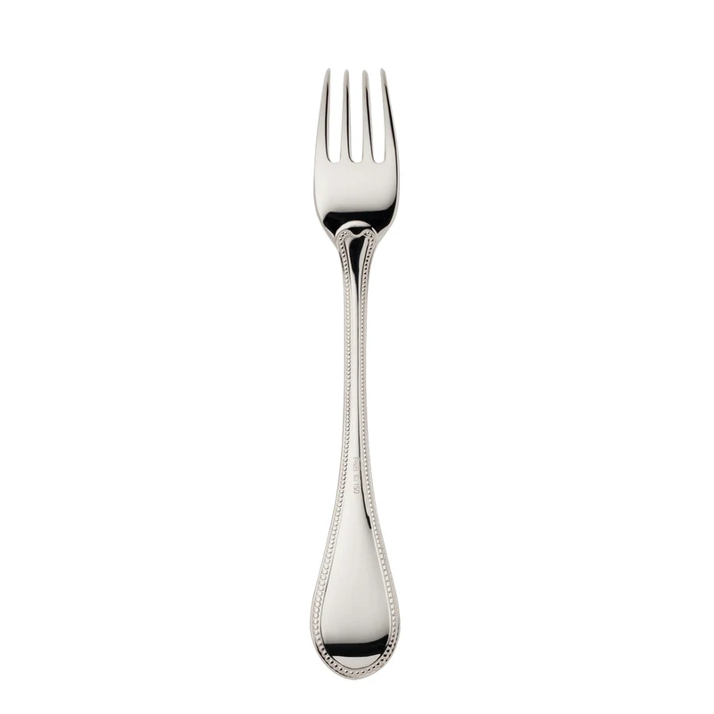 Französisch-Perl Menügabel (150 g massiv versilbert)