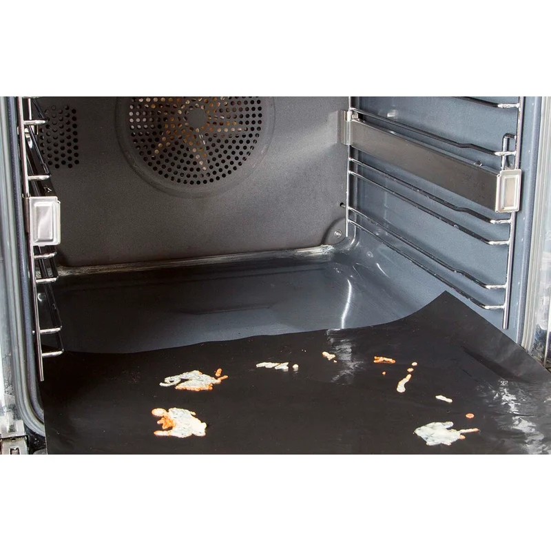 Permanent-Backofen-Schutzmatte 50 x 45 cm Schwarz Kunststoff-PTFE