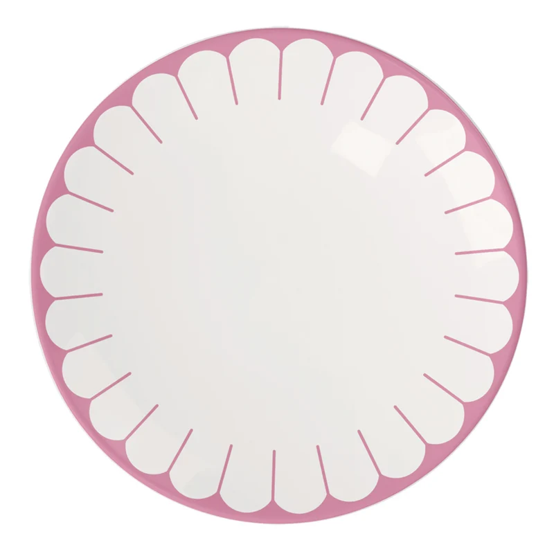 Frühstücks-/ Dessertteller Fleur, Pink 21,2cm
