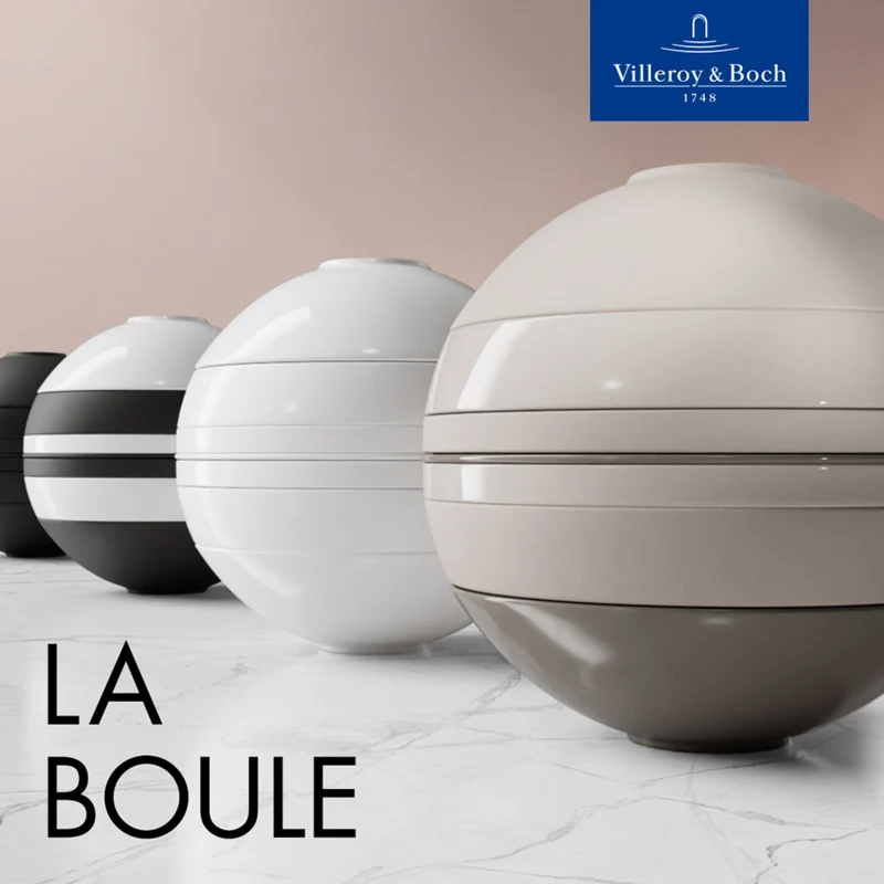 La Boule white 24x23,5cm