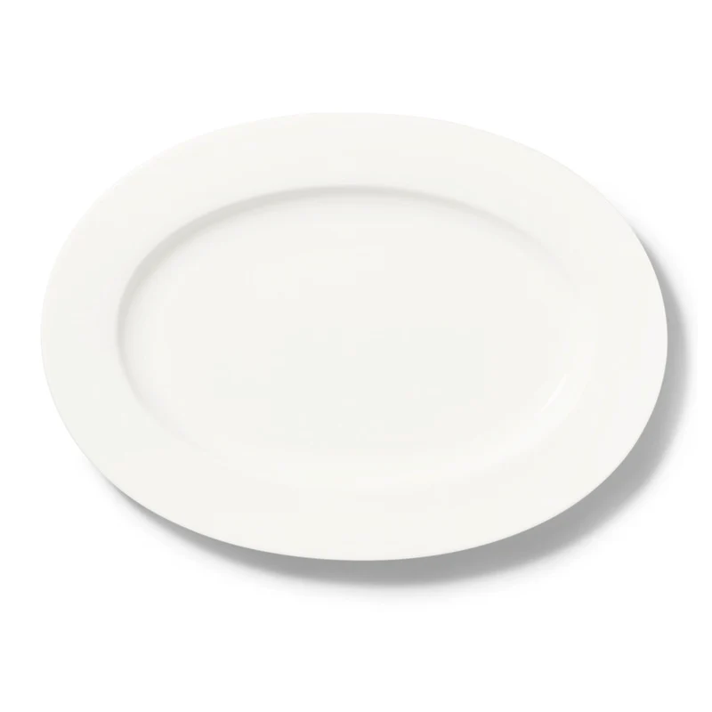 Platte oval 39cm weiss Classic