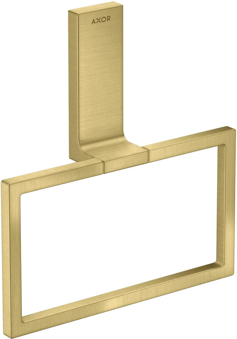 AXOR Universal Handtuchring polished nickel – schwenkbar, verdeckte Wandmontage