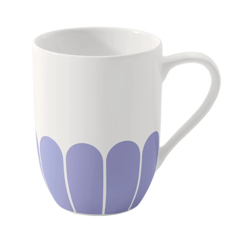 Henkelbecher Fleur, Blau 290ml