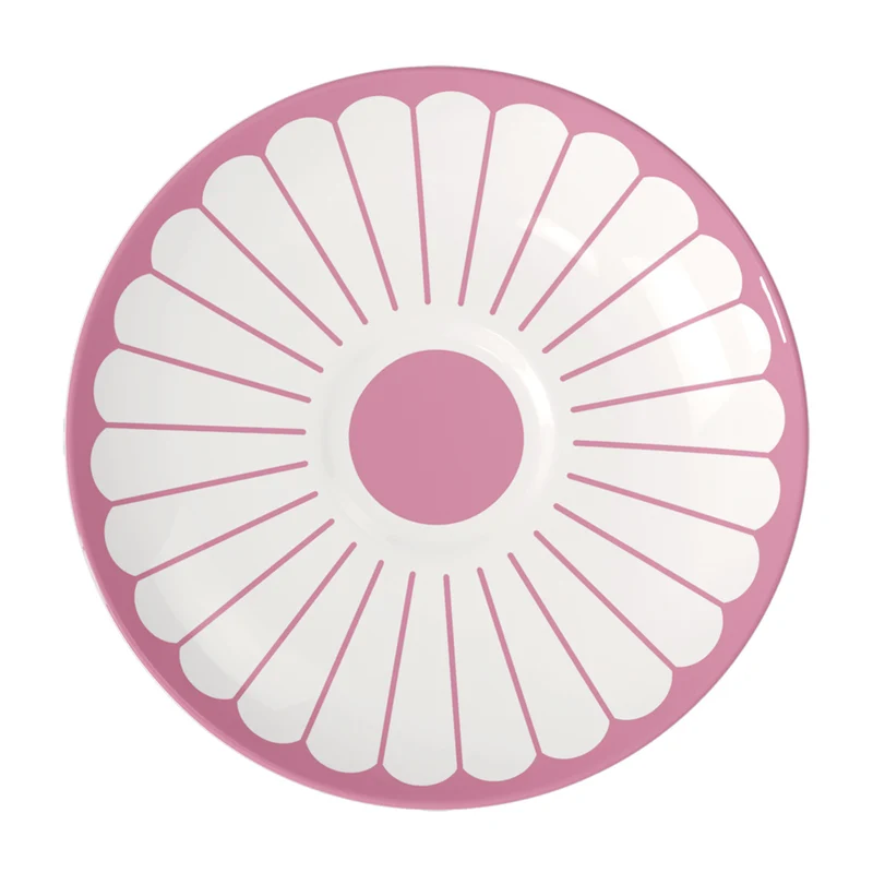 Kaffee-Untertasse Fleur, Pink 14,8cm