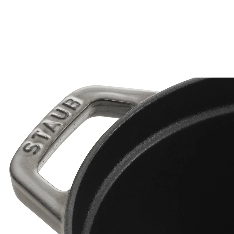 La Cocotte Cocotte 33 cm, oval, Graphit-Grau, Gusseisen