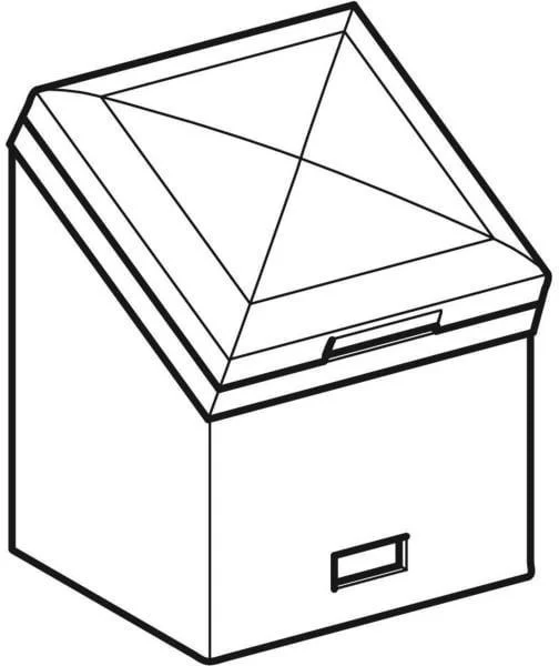 Geberit Steckdose mit USB-Anschluss für Spiegelschrank, grau – CEE 7/3 Schuko
