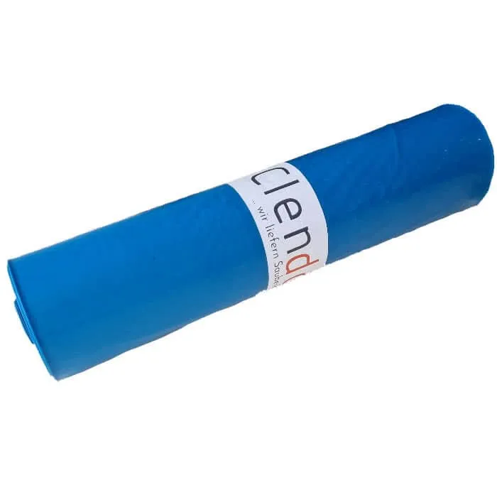 Müllsäcke Premium Clendo LDPE 120 Liter Blau