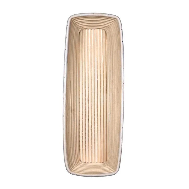 Gärkorb Rechteck 38,5 x 13,5 cm / H 6,5 cm Rattan