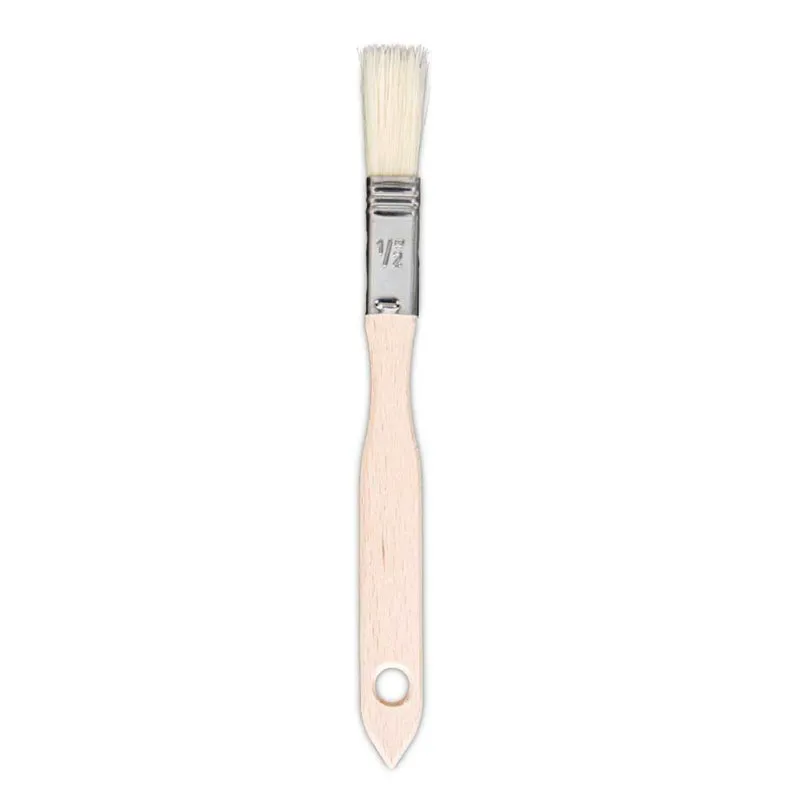 Backpinsel 1,5 cm Natur Naturborste