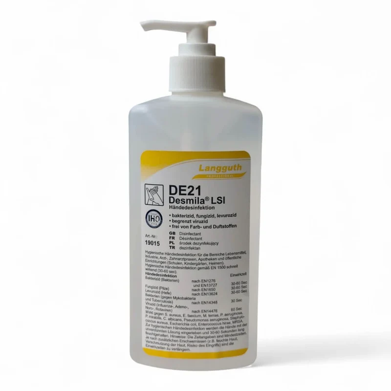 Langguth DE21 Desmila LSI Händedesinfektion 500ml Dosierflasche