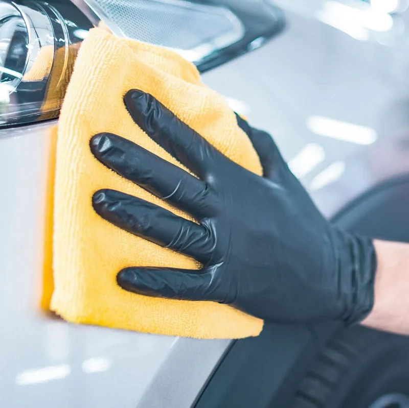 Hygonorm "Safe Fit" Nitril-Handschuhe Schwarz 200 Stück