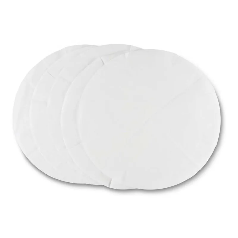 Backpapier ø 37 cm 10 Stück Rund Weiss Papier