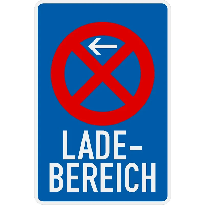 Verkehrszeichen VZ230-10 Ladebereich - 900x600 Alform RA2
