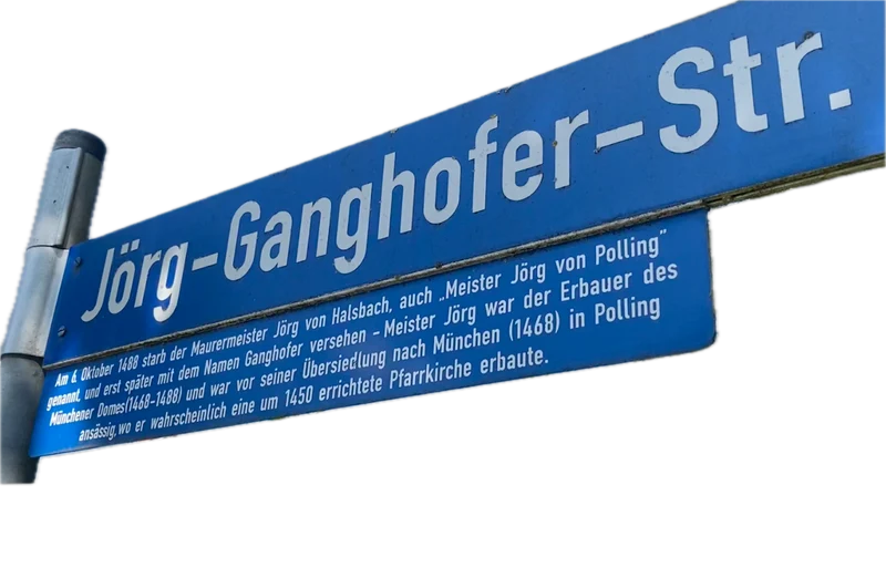 Legendenschild für Straßennamenschilder doppelseitig Höhe 100 Hohlkastenkprofil