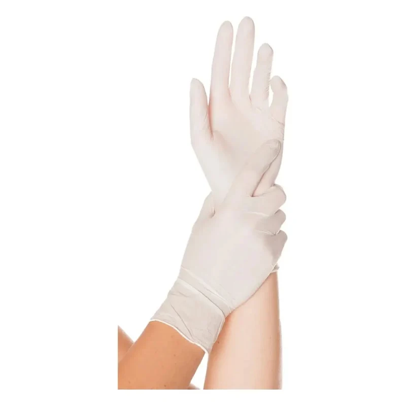 Hygonorm "Safe Fit" Nitril-Handschuhe Weiß 100 Stück