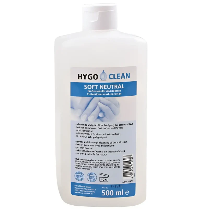HygoClean Soft Neutral Professionelle Waschlotion 500ml