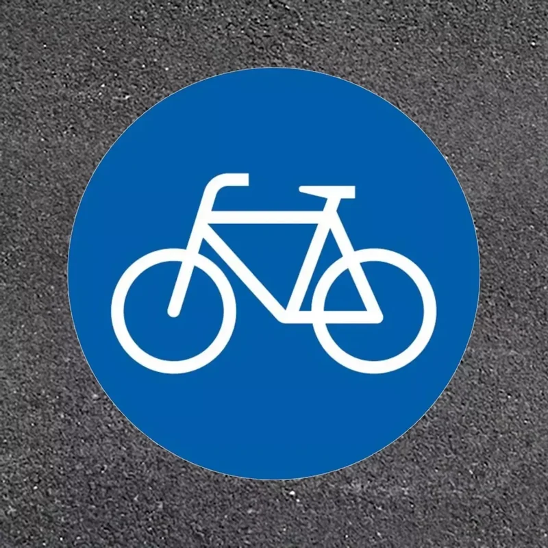 PREMARK ™ Farbige Fahrbahnmarkierung, VZ237, Radweg, 3000x2000 – VPE 1 Stück